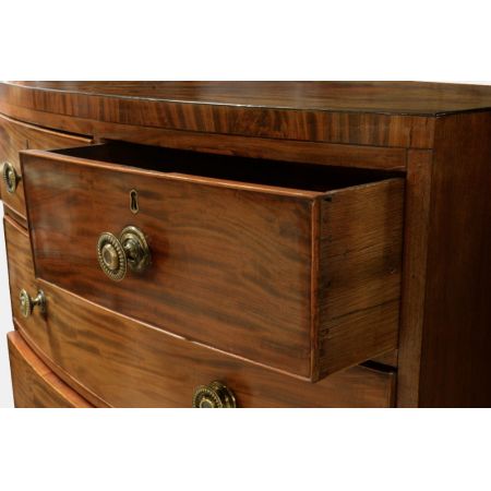 Small Georgian Chest of Drawers Kommode Antike 