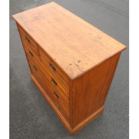 Edwardian Satin Nussbaum Kommode