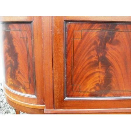 Edwardianische Vitrine aus Mahagoni  1890 England