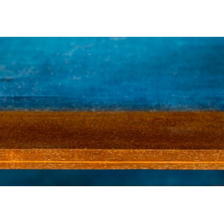 Intarsien Vitrine Mahagoni Edwardian  Musikcabinet 