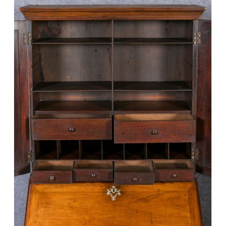 George III Sekretär Original   Mahagoni Nussbaum  1840