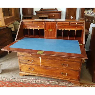 Edwardianischer Mahagoni Sekretät  England 1890