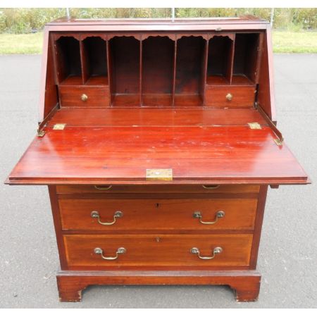 Edwardianischer Mahagoni Sekretät  England 1890