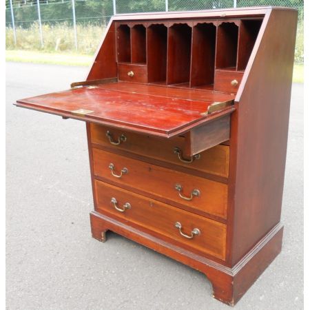 Edwardianischer Mahagoni Sekretät  England 1890