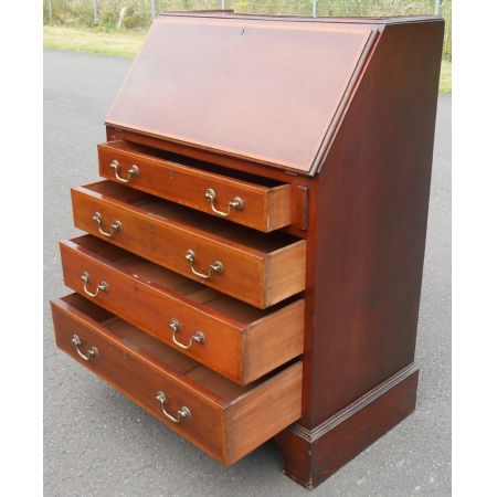 Edwardianischer Mahagoni Sekretät  England 1890