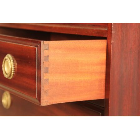 Jugendstil Mahagoni Sekretär und Bücherregal  1890