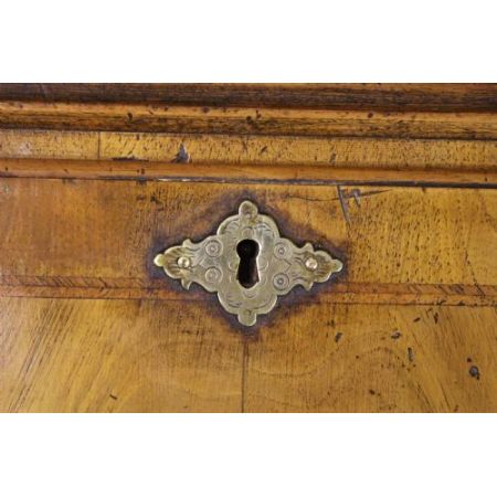 Nussbaum Sekretär und Bücherregal  von ca. 1900 Original