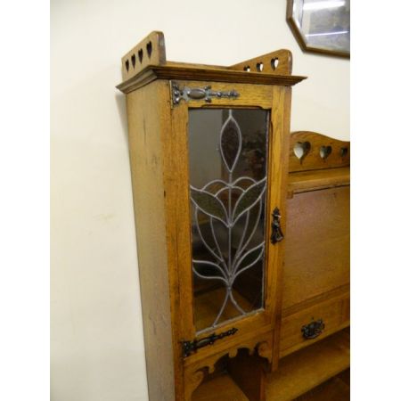 Arts & Crafts Sekretär und Bücherregal   Original 