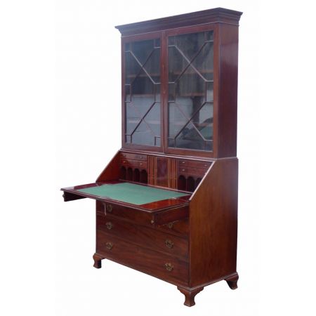 George III Sekretär und Bücherregal   Original 1840