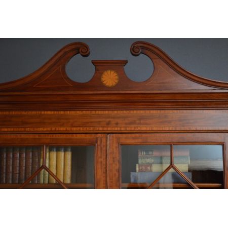 Edwardianischer Zylinder Sekretär  Mahagoni  1900