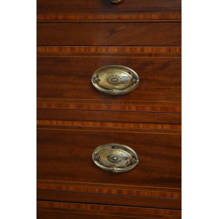 Edwardianischer Zylinder Sekretär  Mahagoni  1900