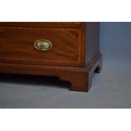 Edwardianischer Zylinder Sekretär  Mahagoni  1900