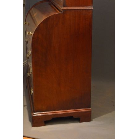 Edwardianischer Zylinder Sekretär  Mahagoni  1900