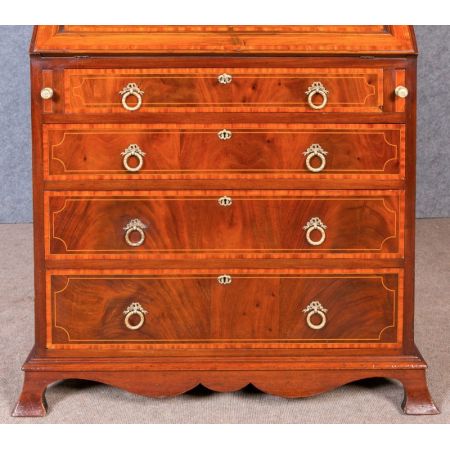 Erstklassiger Edwardian Sheraton Revival Sekretär