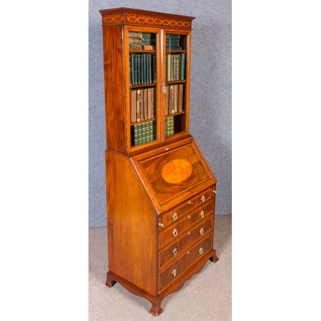 Erstklassiger Edwardian Sheraton Revival Sekretär