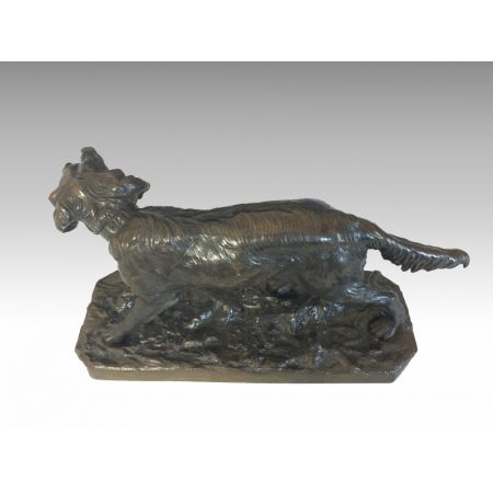 Antiker Bronze-Retriever nach PJ Mene im Einzelhandel von JJ Mechi