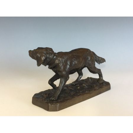 Antiker Bronze-Retriever nach PJ Mene im Einzelhandel von JJ Mechi