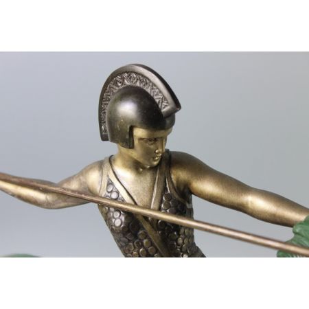 Große französische Art Deco Skulptur 