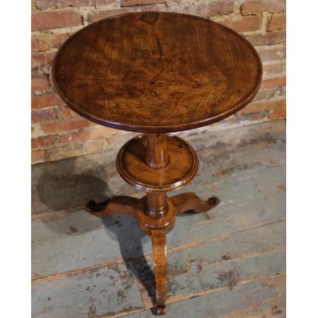 Kleiner Stativtisch 19. Jh Esche Original Tripot Table 