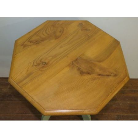 Antiker schwedischer Dreifuß Beistelltisch Kiefer 1890