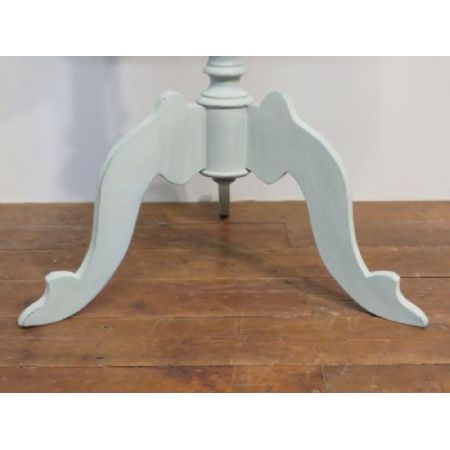 Antiker schwedischer Dreifuß Beistelltisch Kiefer 1890