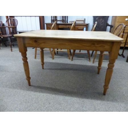Schöner antiker Esstisch Kiefer von 1900  Pinetable 
