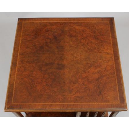 Hochwertiges Revolving Bookcase Bücherschrank Nussbaum 1920