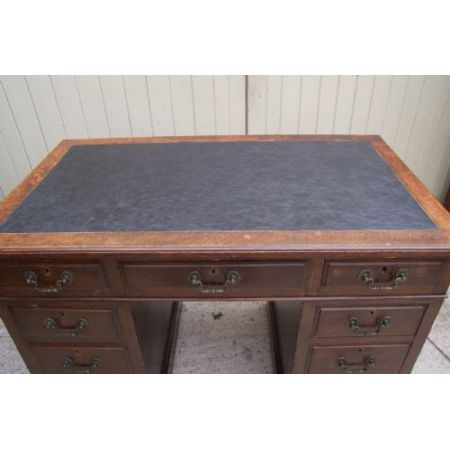 Schöner Maple and Co Schreibtisch Eiche Massivholz