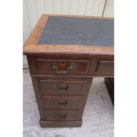 Schöner Maple and Co Schreibtisch Eiche Massivholz