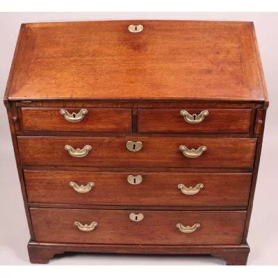 George II Mahagoni Massivholz Sekretär  1750 Original