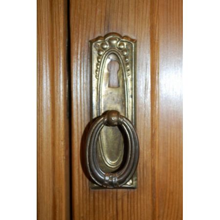 Antiker Beistelltisch Kiefer Berahorn  Massivholz 