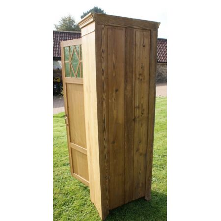 Schöner antiker deutscher Küchenschrank aus Kiefer