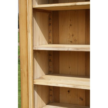 Schöner antiker deutscher Küchenschrank aus Kiefer