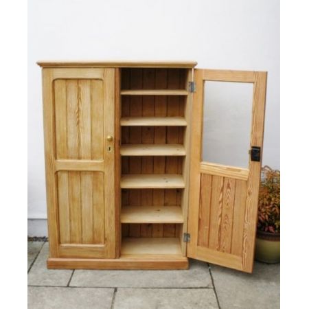 Großer  Bauern Schrank aus Kiefer ca 1920 