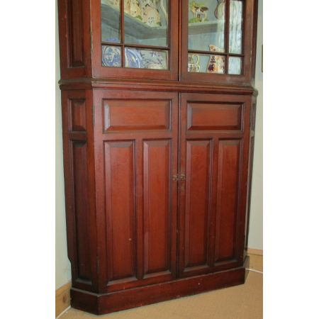 Schöner antiker   Kiefer Eck Schrank  aus england 1830