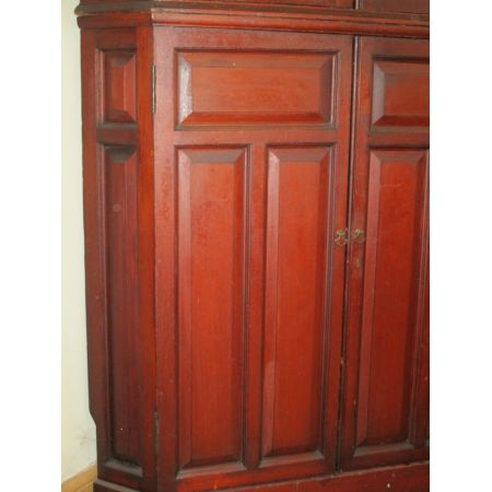 Schöner antiker   Kiefer Eck Schrank  aus england 1830