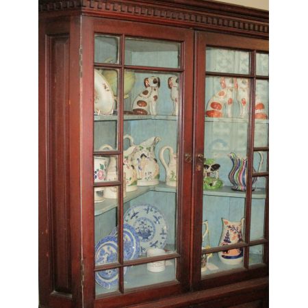 Schöner antiker   Kiefer Eck Schrank  aus england 1830