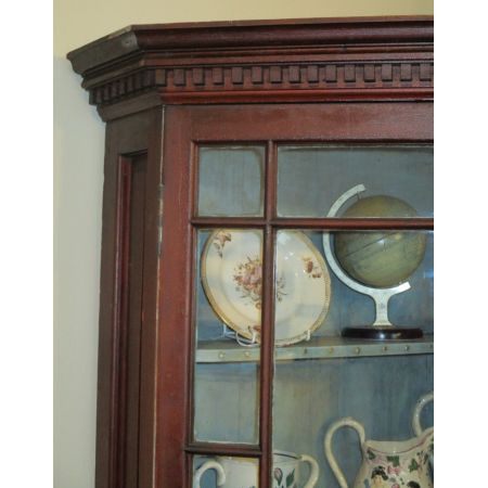 Schöner antiker   Kiefer Eck Schrank  aus england 1830