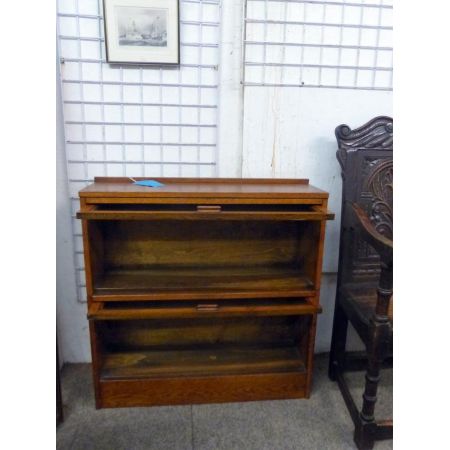 Bücherschrank aus Eiche, 1920  Globe wernicke Antik 