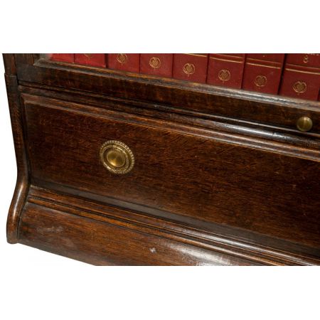 Paar Globe Wernicke Bücherschränke aus Eiche, um 1900