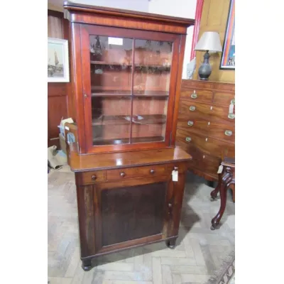 Antikes Bookcase aus Mahagoni, Georgian 18. Jahrhundert