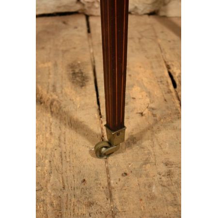 Mahagoni Demi Lune Kartentisch Edweardian 1890