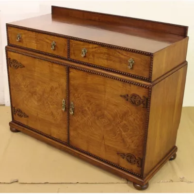 Massivholz Walnuss Sideboard art deco 1920 