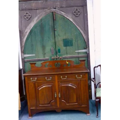 Antikes Sideboard aus Mahagoni Edwardian 1890
