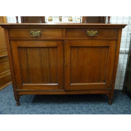 Edwardianisches Sideboard mit Spiegel  1900 JH  