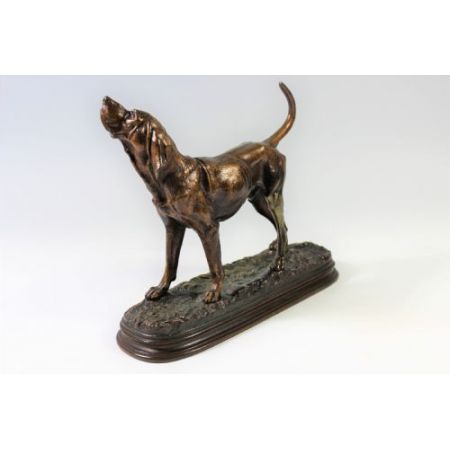 Französicher Bronzeguss Hund von Dubucand