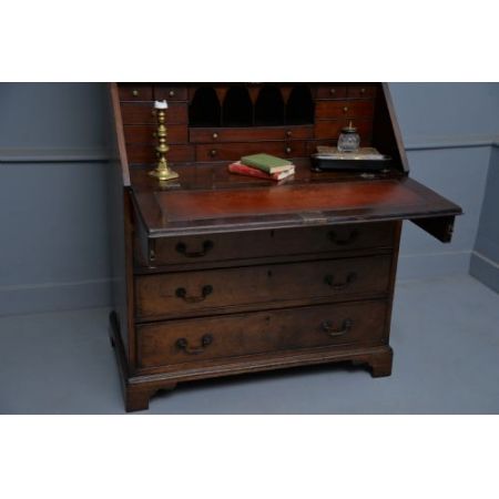 Prächtiger George III Mahagoni Sekretär  ca 1830