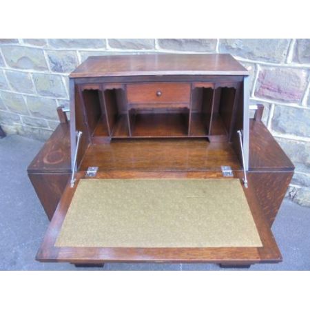Art Deko Eichen Sekretär aus england Original 1920