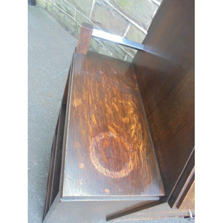 Art Deko Eichen Sekretär aus england Original 1920