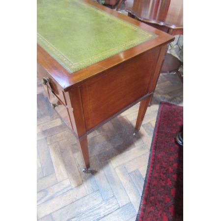 Antiker Edwardian Mahagoni Schreibtisch England 1890-1911